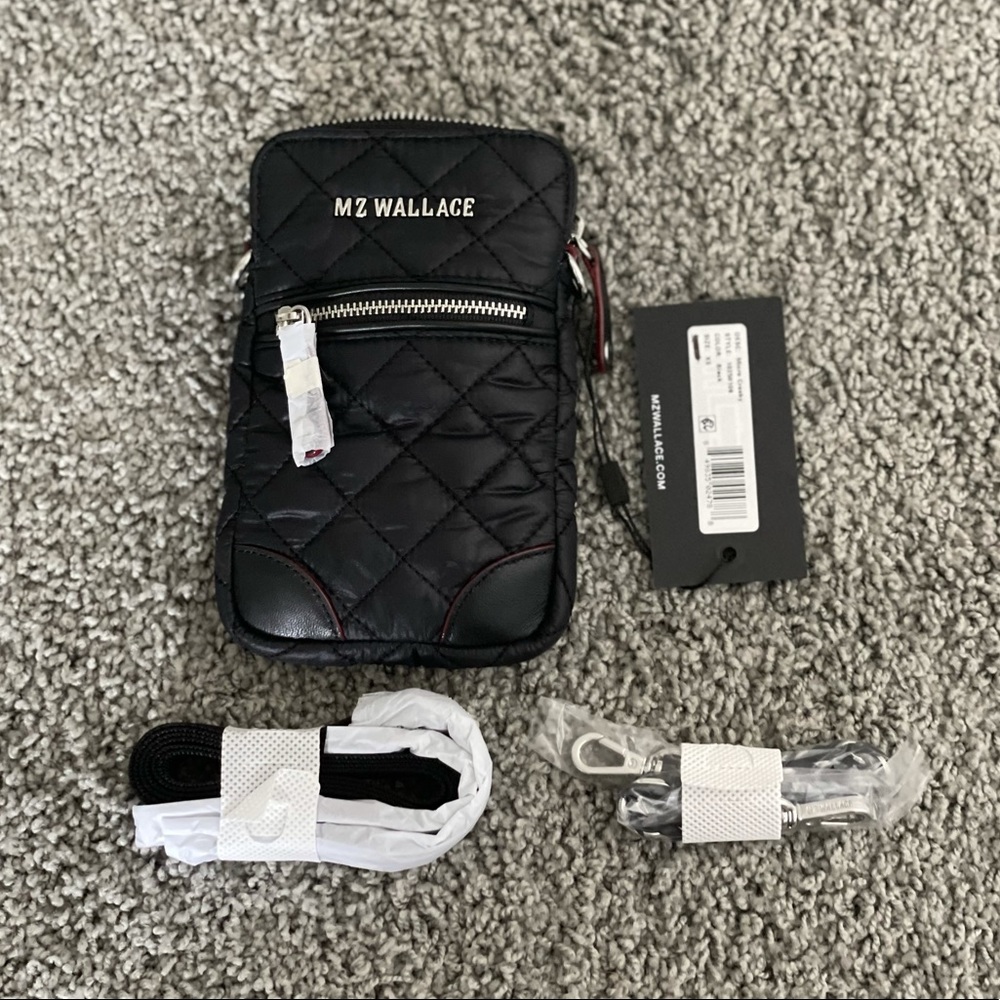 MZ Wallace Micro Crosby Purse Wallet